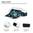 thumbnail image 3 of Honeii Playful Whales Underwater Scene Print Adult Sunscreen Visor Cap, Adjustable Sun Protection Hat,Sun Visor Hats,UV Protection Outdoor Sports Golf Running Sun Caps, 3 of 7