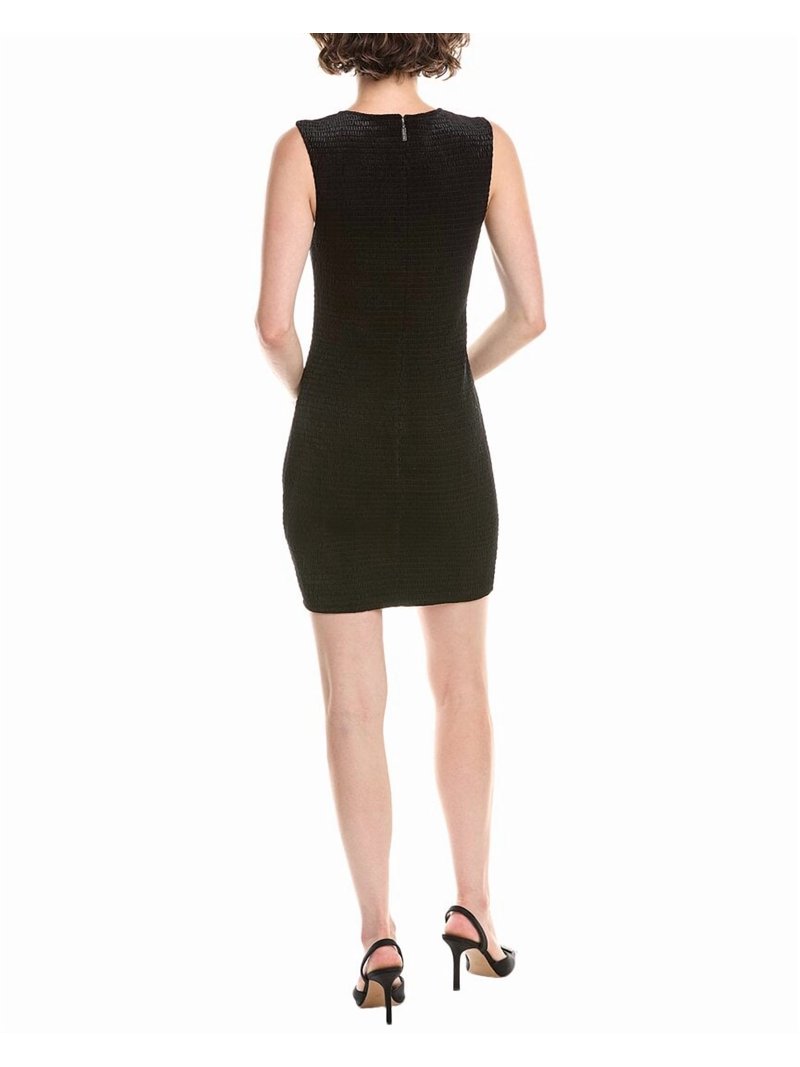 MICHAEL Michael Kors womens Velvet Smocked Mini Dress, XXS, Black