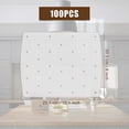 thumbnail image 1 of 100 Pcs Doublure en Parchemin pour Friteuse à Air Chaud, Doublure Carrée Perforée pour Friteuse à Air pour Ninja Foodi Grill 5 en 1 AG301 Friteuse à Air Double, 1 of 5
