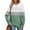 04-Light Green, variant on Long Sleeve Shirts for Women 2025 Crew Neck Casual Womens Fall Tops Loose Fit Tunic Tops 01-Blue XXL
