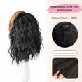 thumbnail image 4 of Wig Headband with Water Ripple Design Natural Fluffy Style for Xmas and Daily Wear, 4 of 7