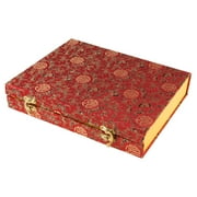 Hey Play Chinese Mahjong Set with 146 Engraved Tiles and Storage Case