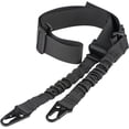 thumbnail image 1 of FrostHike Two Points Rifle Sling with Length Adjuster Traditional Sling with Metal Hook for Outdoors, 1 of 4
