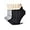 Black*3+grey*3, variant on 6 Pairs Ankle Athletic Running Socks Low Cut Sports Tab Socks for Men and Women