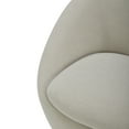 thumbnail image 3 of Better Homes & Gardens Mira Swivel Accent Chair, Cream Linen, 3 of 9