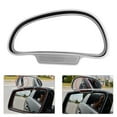 thumbnail image 3 of Car Blind Spot Mirror 360 Degree Adjustable Wide Angle Side Rear Mirrors Blind Spot for Parking Auxiliary Rear View Mirror white-left, 3 of 6