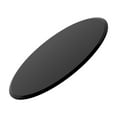 thumbnail image 5 of 38.6" Tempered Glass Table Top - Round, 1/2" Thick, Black, Beveled & Polished Edge, With Resistance To Wear, Heat, Corrosion And Impact, Facilitates Daily Cleaning Convenience, For Office, Lobby,, 5 of 6