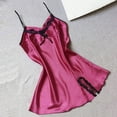 thumbnail image 2 of Levmjia Womens Pajamas Plus Size Summer Short Sleeve Women Ladies Lace Lingerie Sleepwear Babydoll G-string Underwear Nightdress, 2 of 2