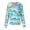 Sky Blue, variant on Scrubs for Women Long Sleeve Snap Front Plus Size Scrub Jackets Cute Hawaiian Tropic Medical Uniforms Soft Comfy Nurse Working Uniform Light Blue 3XL