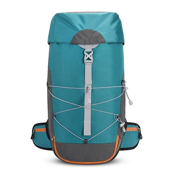 Mochila Para Acampar, Bolso de Montañismo de Tela Oxford Ligero para Al Aire Libre