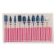 thumbnail image 2 of Cabezal de Pulido de Uñas ANGGREK Kit de Herramientas de Manicura 10 Piezas, 2 of 8