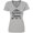 AC-Heather Grey, variant on Inktastic Blessed Gammy Grandmother Women's V-Neck T-Shirt
