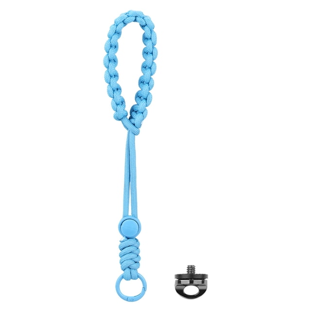 Tornillo cordón para DJI OSMO Pocket 3 Correa mano la muñeca antimi-Perdida con 1/4 () azul