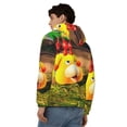 thumbnail image 5 of Lsque Pikmin for Mens Full-zip Hoodie, Zip-up Pullover Hooded Sweatshirt, Kangaroo Pocket Hoodie Ideal for Daily Wear, Travel, and Home-X-Large, 5 of 8
