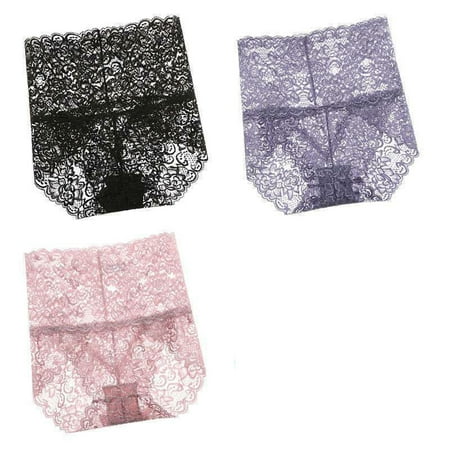 

Seamless Lace Panty Women s Briefs Breathable Hipster Panties Underwear Comfy G-string Panties for Women Girls