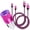 Rose w 2PCS 6ft, variant on Car Charger,Type C Car Charger Adapter 3.4A Dual USB Car Charger with 2PACK Type C USB C Cables Car Adapter Socket Charger with 6ft Type C Fast Charging Cords USB Cables
