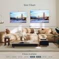 thumbnail image 4 of Elephant Stock Golden Gate Bridge San Francisco Wall Art - Horizontal Canvas Wall Art - Living Room Wall Decor - Architecture Canvas - Blue And Brown Decor - 45" x 30", 4 of 8