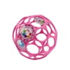Bright Starts Oball Rattle Easy-Grasp Toy - Pink, Ages Newborn +