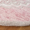 thumbnail image 3 of SAFAVIEH Metro Denholm Medallion Area Rug, Dark Pink/Ivory, 6' x 6' Round, 3 of 8