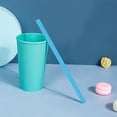 thumbnail image 2 of Hyrbek Straw, Silicone Openable and Washable No Brush Needed Reusable Detachable Snap, 2 of 2