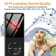 thumbnail image 3 of Bluetooth-compatible Mp3 Music Player Lossless Portable Fm Radio External Ultra-thin Student Mp3 Recorder, 3 of 8
