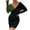 Green, variant on Herrnalise Women's Long Sleeve V-Neck Wave Knit Dress S-L