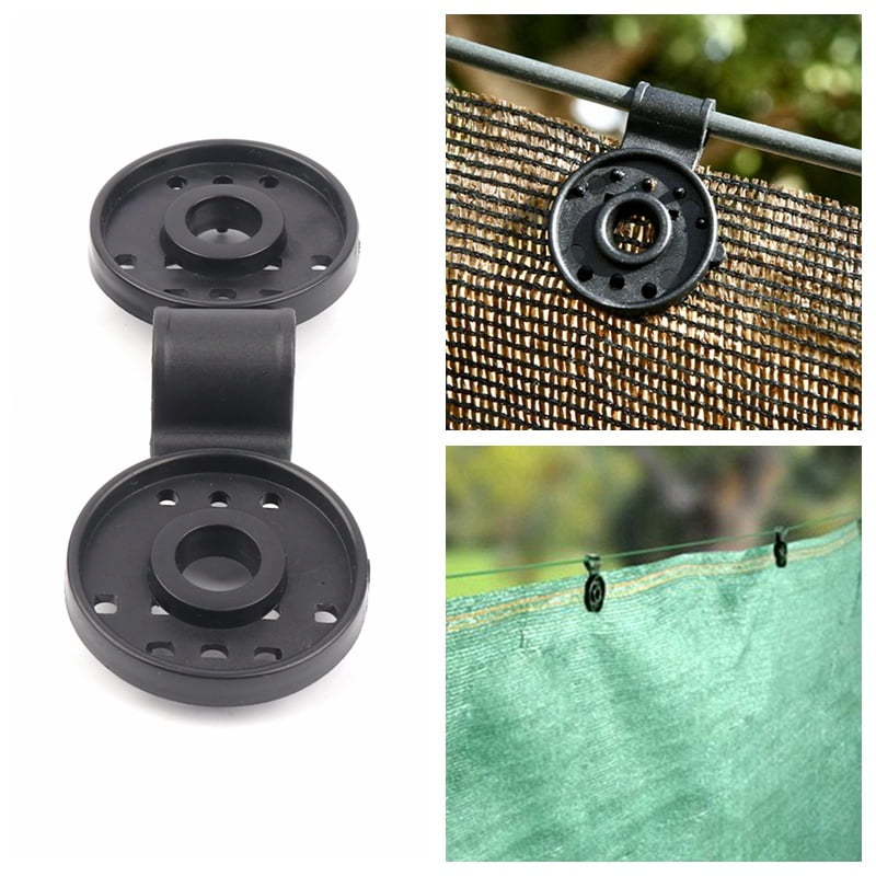 Grommet Plastic Clips Sunshade Net Clip Garden Tools Fence Shading Accessories 