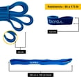 thumbnail image 2 of Banda de Resistencia Larga Tayga  Azul, 2 of 3