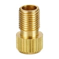 thumbnail image 1 of Adaptador de válvula de bicicleta de 10 piezas, adaptador de inflado de neumáticos, francés/Reino Unido a EE. UU., adaptador de válvula de bicicleta inflable de latón MTB de Material de lató, 1 of 5