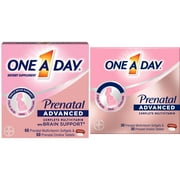 One A Day Advanced Prenatal Multivitamin with Choline, 90+90 Count