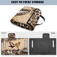 thumbnail image 4 of Xoenoiee Butterfly Leopard Cow Print Golf Cart Seat Cover Cart Seat Cushion Cover Lightweight Golf Blanket Golf Club Car Accessories for More 2-Person Seats Club Car, Easy to Install, 4 of 7