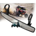 thumbnail image 1 of Wide Rear View Race Mirror Convex Mirror with Clamp Compatible for ATV UTV Polaris RZR XP S, 1 of 7