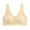 38-Beige, variant on YWDJ Bras for Women Sleeping Front Close Lounge Bras No Underwire Nursing Bras Wide Strap Full Coverage Bras Push up Wrap Sleep Bras Padded Plus Size Comfy Solid Breastfeeding Bras Coffee 4XL