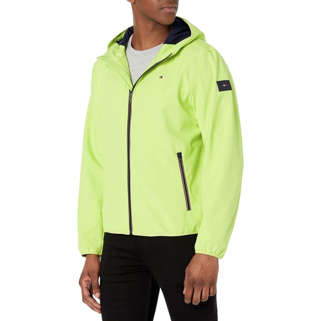 Chaqueta Tommy Hilfiger Performance Soft Shell con capucha para hombre
