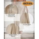 thumbnail image 4 of Women's Drawstring Satin Maxi Skirt High Waist Silk A Line Flowy Long Skirts, 4 of 5