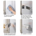 thumbnail image 5 of Paper Towel Rack, Magnetic Kitchen Wall Mount Organizer, No Drill Roll Holder for Paper Towels Plastic Wrap and Cleaning Cloths, Space Saving Counter Storage, 5 of 6