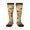 3 Black, variant on Knee High Socks for Women Desert Camouflage Long Tube Sock Uniform Socks