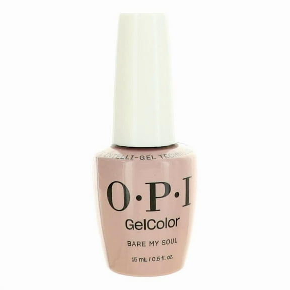 OPI Gel Nail Polish by OPI, 0.5 oz Gel Color - Bare My Soul
