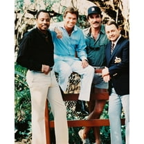 Magnum P.i. Tom Selleck 24x36 Movie Poster HD Aluminum Wall Art
