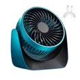 thumbnail image 4 of Ventilador recargable USB ventilador silencioso de escritorio portátil rotación de 360°, 4 of 8