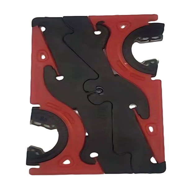 Monstrate Soporte para tableta y teléfono práctico y práctico, compatibilidad Universal, soporte para teléfono multifuncional Teléfono y Comunicación Rojo
