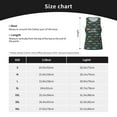 thumbnail image 4 of Gukieu River Freshwater Fish Print Men's Quick Dry Fitness Vest, Round Neck Sleeveless Fitness Bodybuilding Top-Medium, 4 of 7