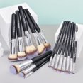 thumbnail image 4 of Set de brochas de maquillaje Bueart Design ULTRA SOFT, 16 unidades, color negro, 4 of 8