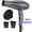 purple, variant on NEXPURE Hair Dryer, 1875W Ionic Blow Dryer with Diffuser and Concentrator, Fast Drying Low Noise, 3 Heat & 2 Speed Settings, White