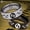 Silver, variant on Footprints Tungsten Carbide Ring