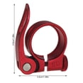thumbnail image 4 of VONKY Seat Post Clamp Mountain Scooters Frame Pole Adjustable Screw Seatpost Locking Collar Fitting Replacement Part Red, 4 of 7