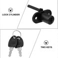 thumbnail image 4 of 2Pcs Office Desk Lock Central Lock Office Furniture Drawer Lock Random Key Style, 4 of 4