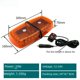 thumbnail image 2 of Luz de advertencia intermitente para automóvil de 24 led, luz estroboscópica de techo de fila corta, luz de techo magnética fuerte, luz de emergencia para automóvil de 12-24 V, 2 of 5