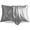 Silver Grey, variant on LIFCOM Satin Pillowcase with Envelope Closure,Standard, Silver Grey，（2 Count）