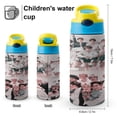 thumbnail image 2 of SKZ Stray Korea Ki Water Bottle with Straw Lid Vacuum Insulated Stainless Steel Double Walled Leakproof Tumbler Cup 12oz, 2 of 8